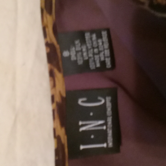 INC,8, leopard print - Picture 3 of 3